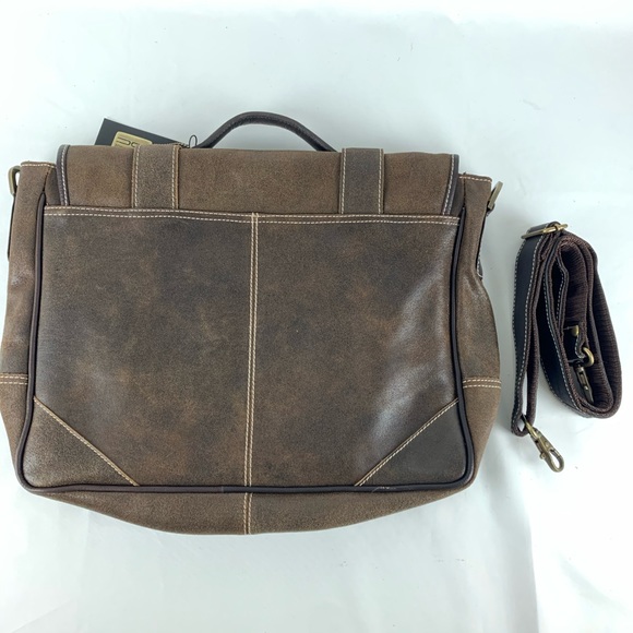 Claire Chase Laredo Messenger Bag Brown Cafe - Picture 3 of 8